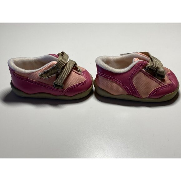 American Girl 18in Doll Pink Sneakers Petals Plaid Just Like You Line Retired - Picture 4 of 6